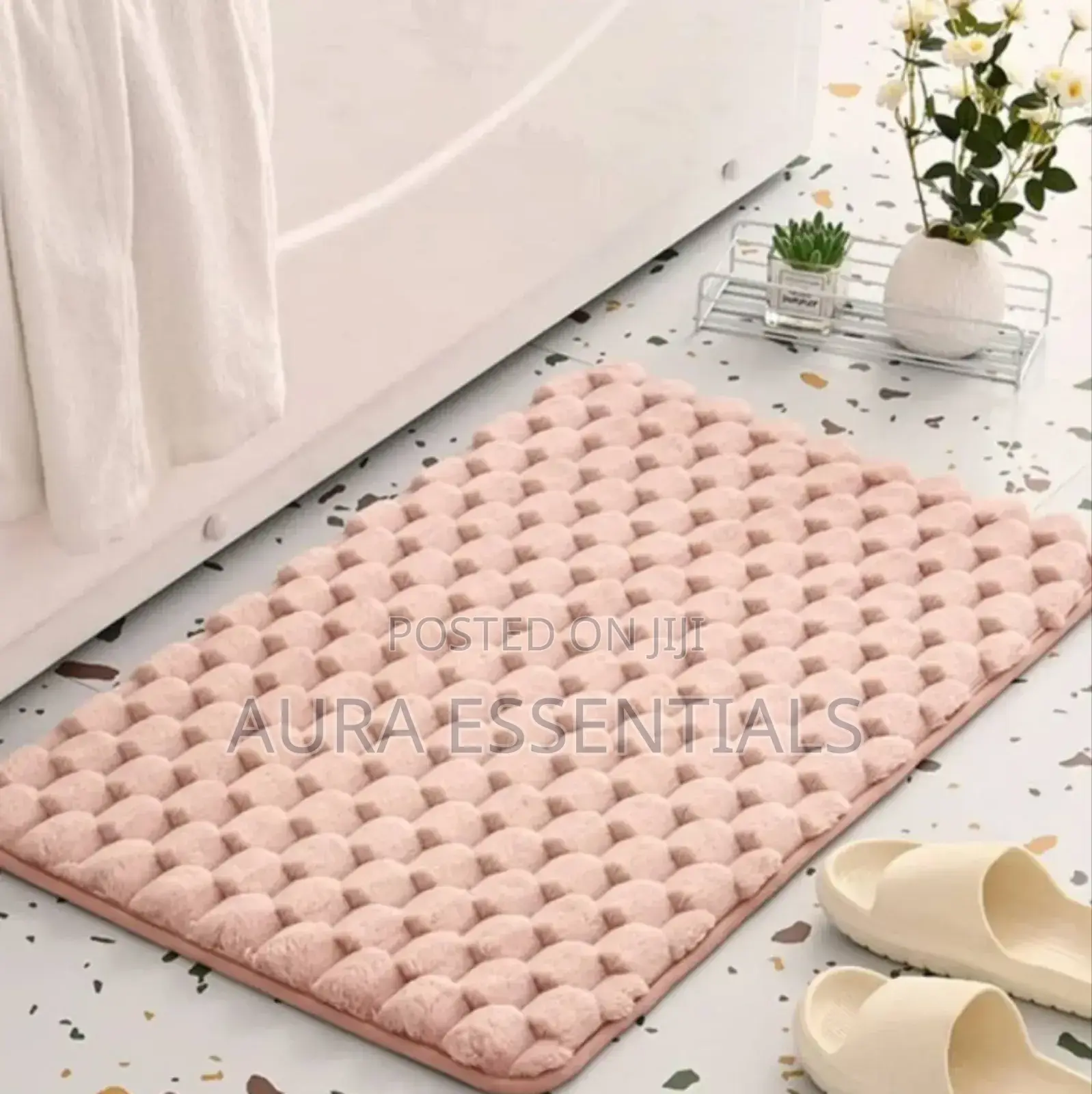 Ultra Soft Waffle Bath Mat