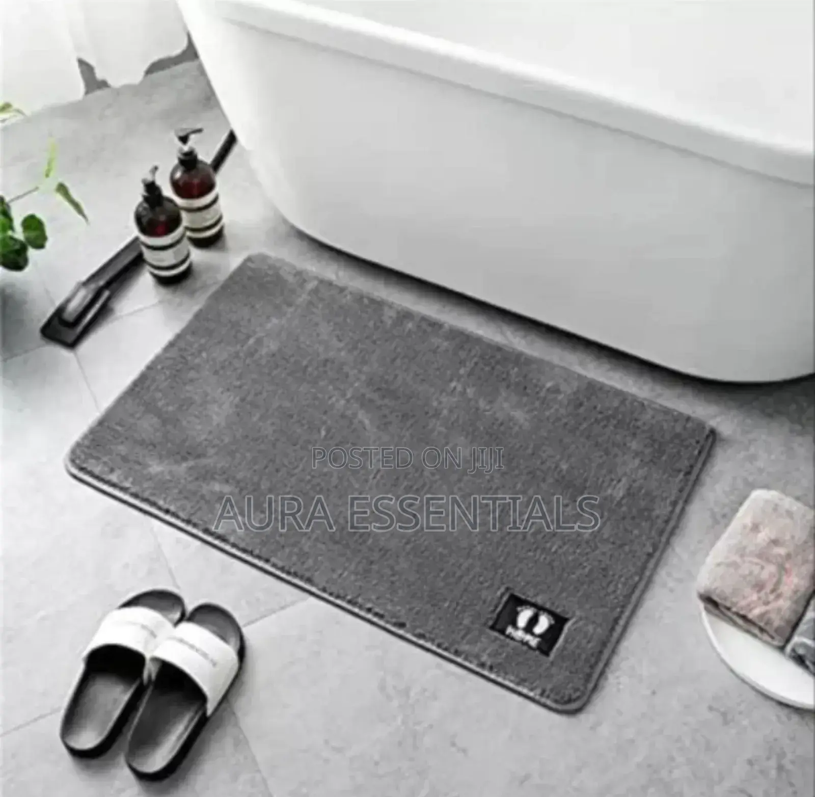 Soft Microfiber Anti-Skid Bath Mat