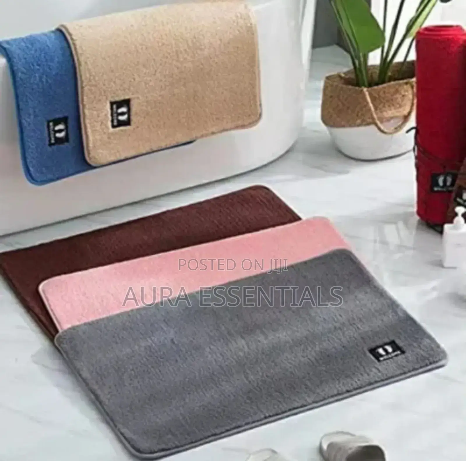 Soft Microfiber Anti-Skid Bath Mat