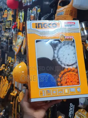Ingco 7 Pieces Cleaning Brush Set Compatible With Drill