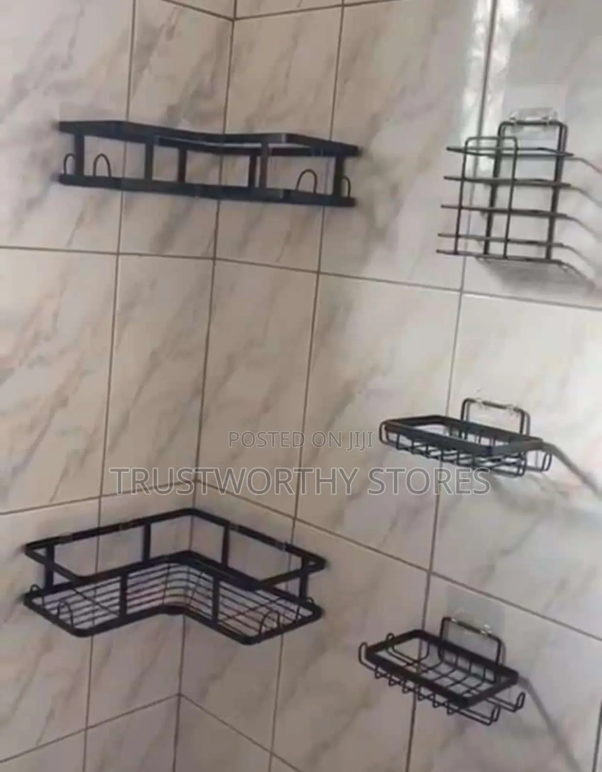 5pcs Bathroom Shower Caddy Organizer