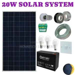 20W Solar System Full Package Elz