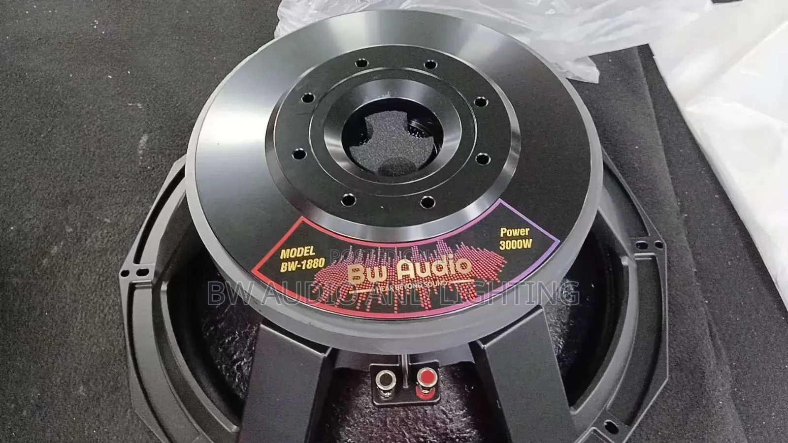 Big Magnet Bass Speaker 125 Coil 3000 Watts