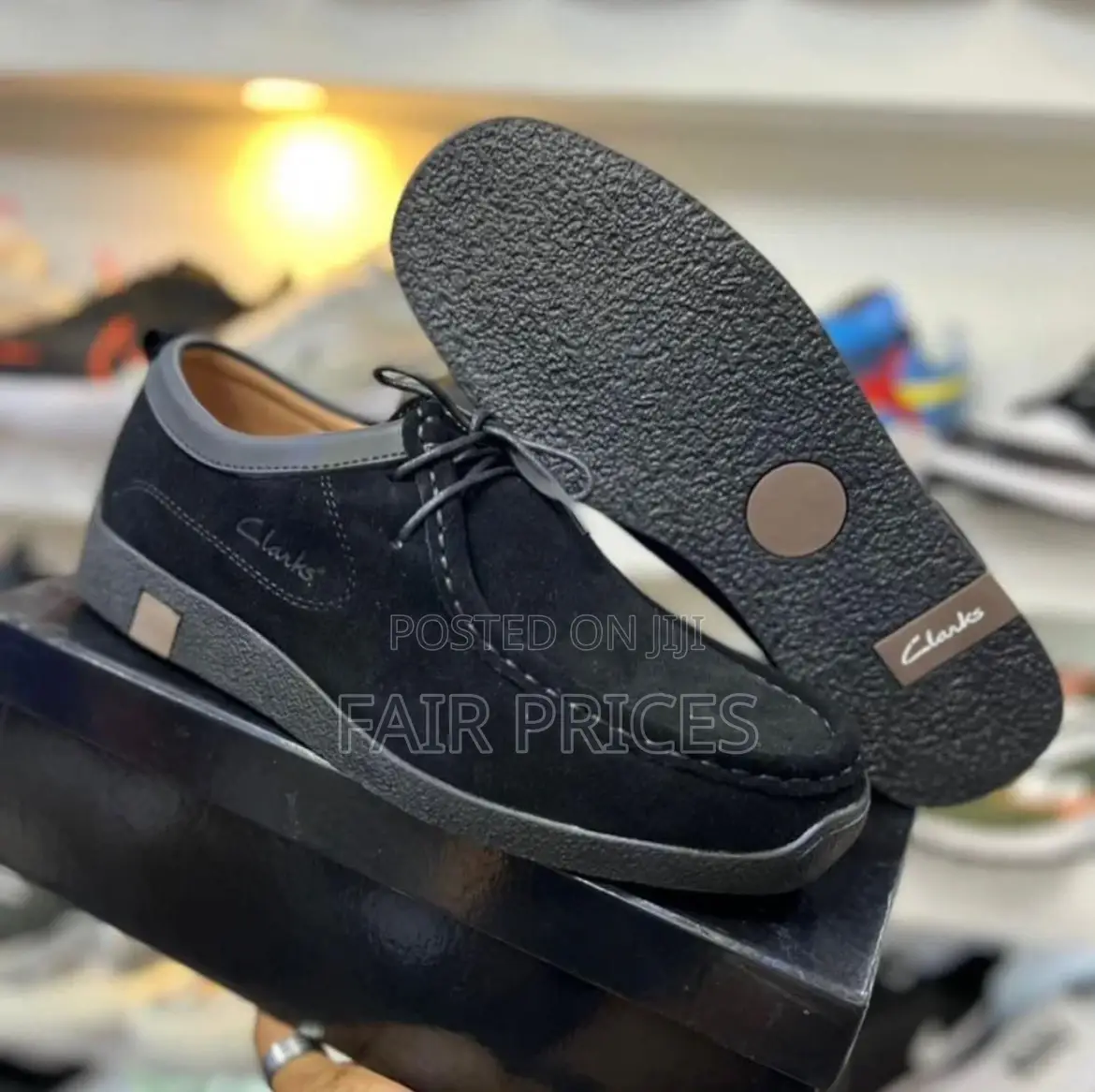 Clarks Wallabees Laced Suede Loafers (All Sizes 40-46)