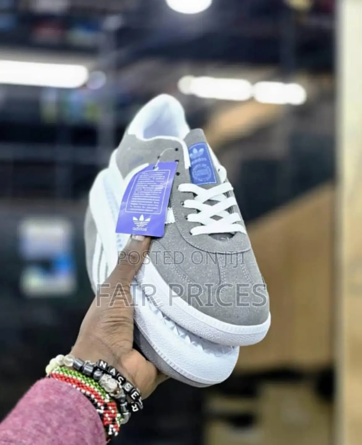 Five Star Adidas Samba Laced Sneakers