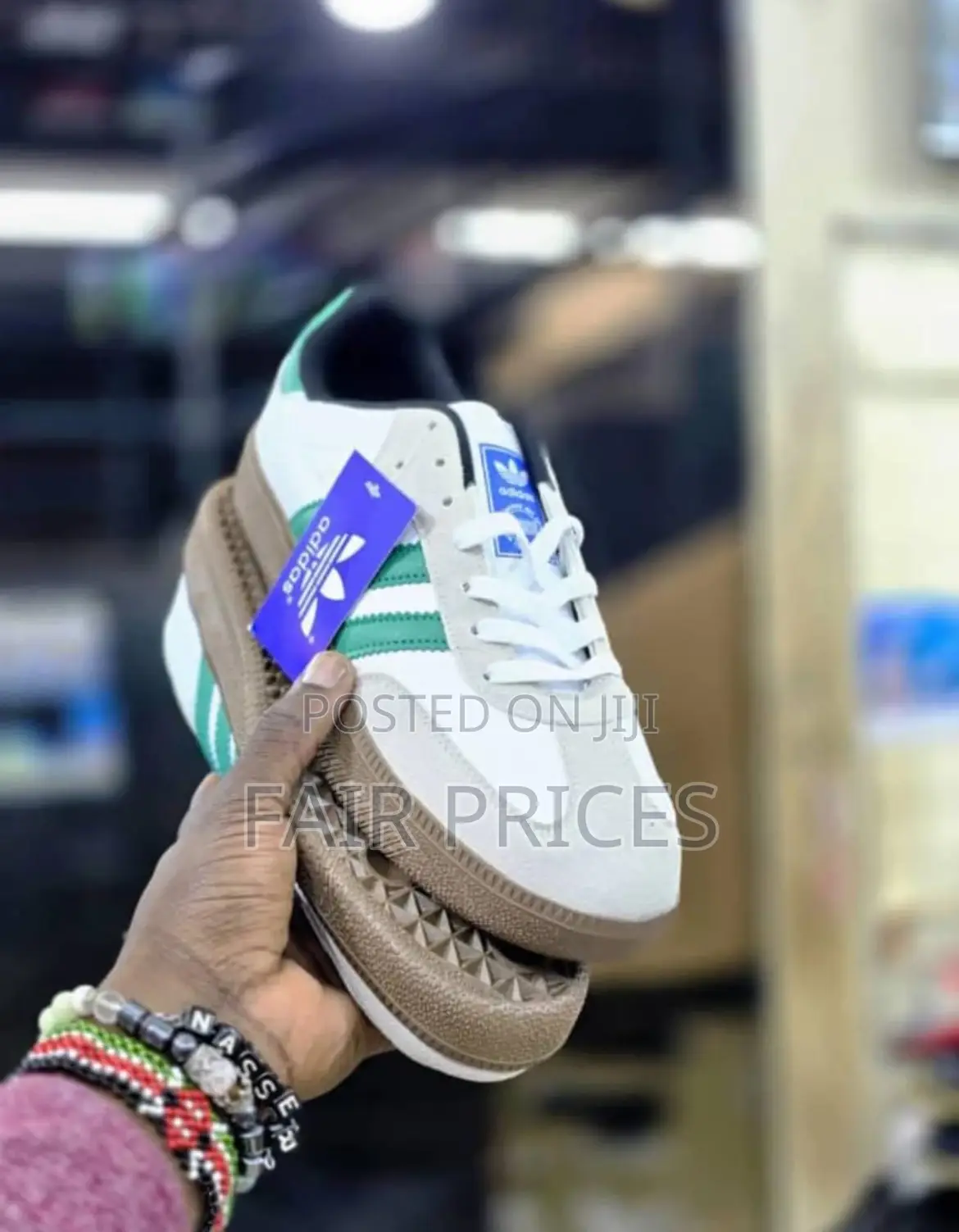 Five Star Adidas Samba Laced Sneakers