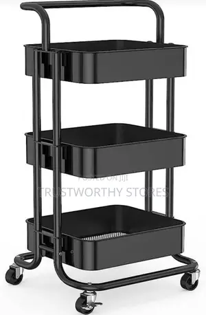 3 Levels Excellent Mobility Kitchen Trolley
