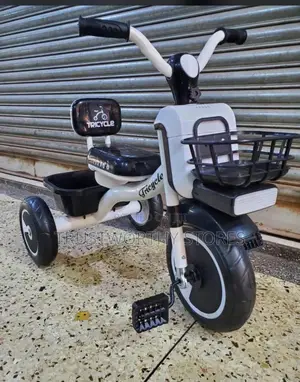 3 Wheels Children Tricycle With a Basket
