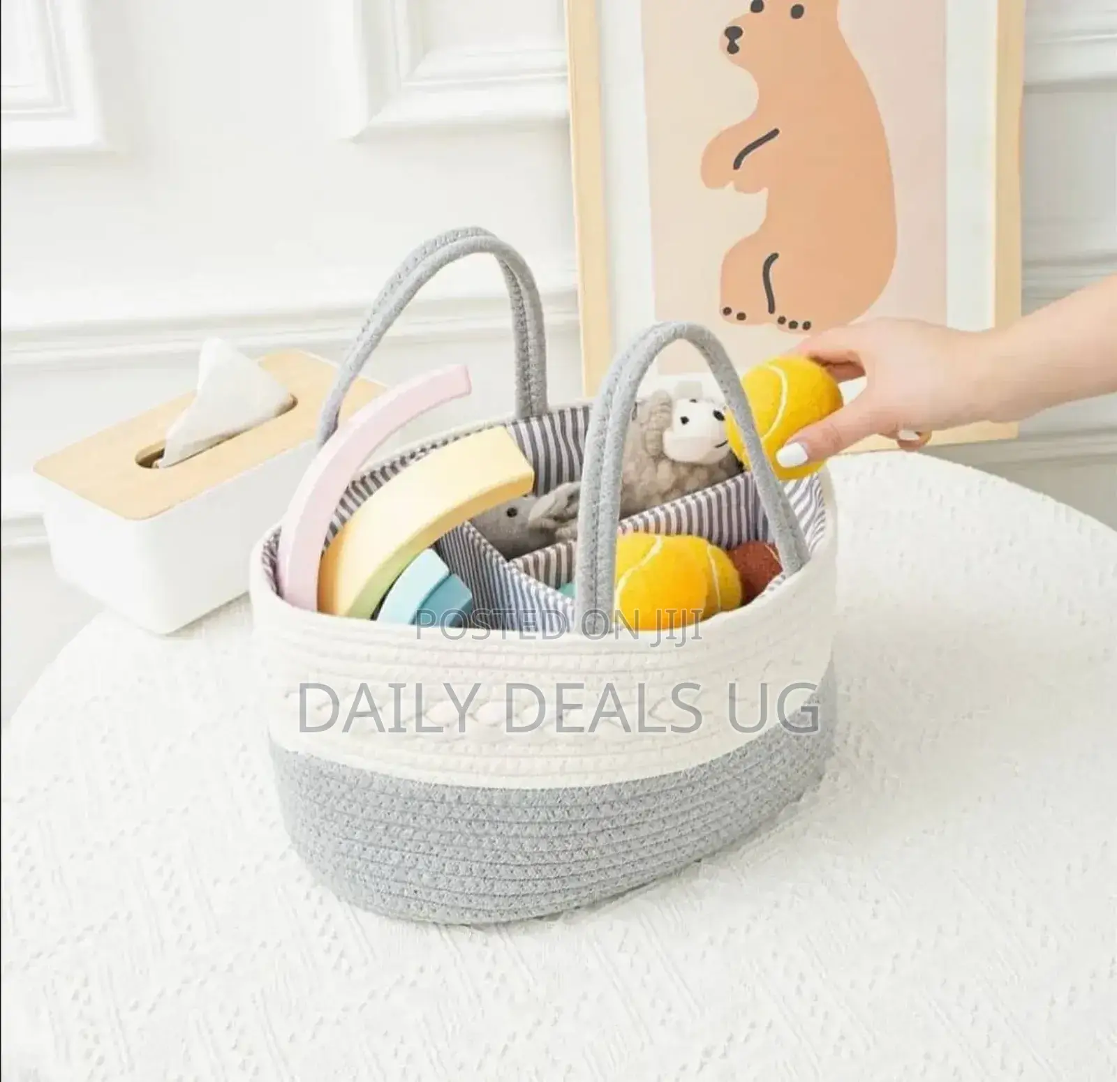 Baby Diaper Caddy Organizer