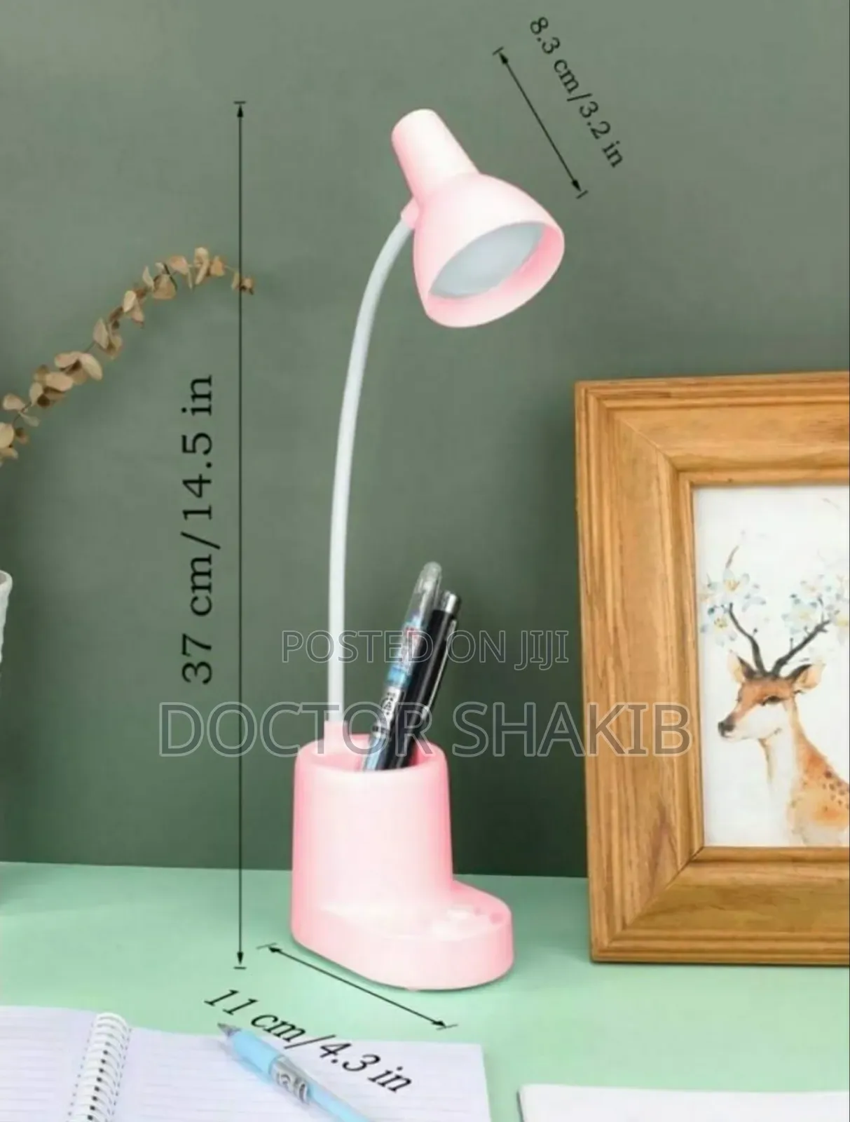 New Led Eye Protection Desk Lamp With Pen Holder