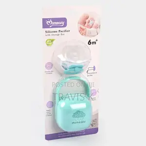 Momeasy Baby Pacifier With Holder Set
