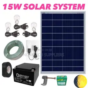 15W Solar System Full Kit / German Solar