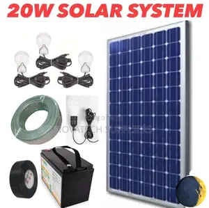 20W Solar System Full Kit / Photovoltaic