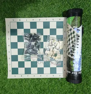 Folding Chess Mat With Storage Case