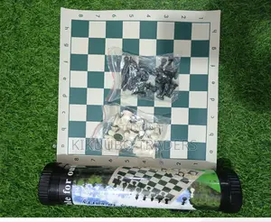 Foldable Chess Mat With Travel Case