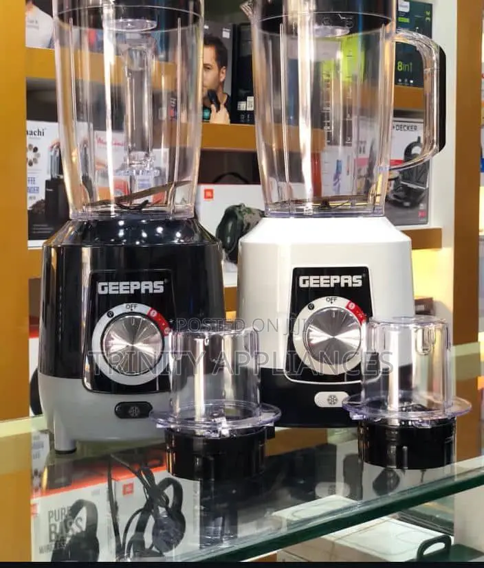 Geepas 2-in-1 Blender- Gsb44027t/ 600 W