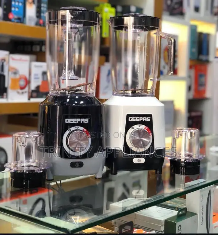 Geepas 2-in-1 Blender- Gsb44027t/ 600 W
