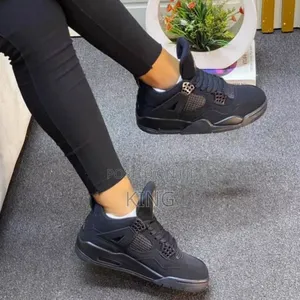 Actual Ladies Jordan 4 Sneakers