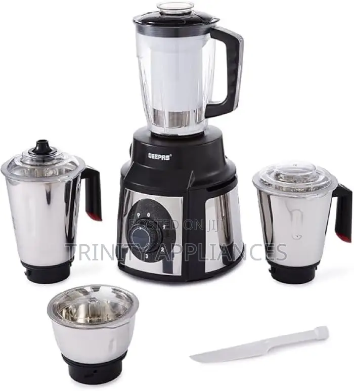 Geepas 5-in-1 Mixer Grinder- Gsb5457n