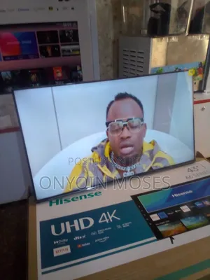43 Inches New HISENSE UHD Smart Frameless Tv