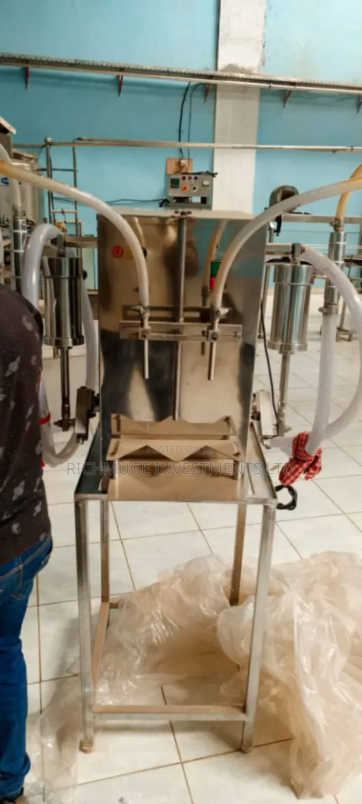 2bottles Manual Filling Machine