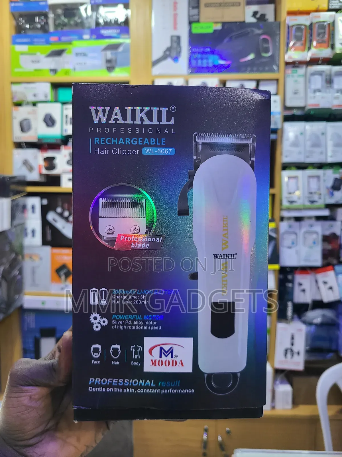 Walkil Professional Rechargeble Hair Clipper