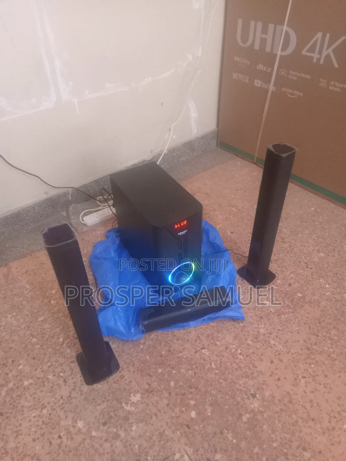 Brand New Globalstar Subwoofer/ Sound Bar 3.1