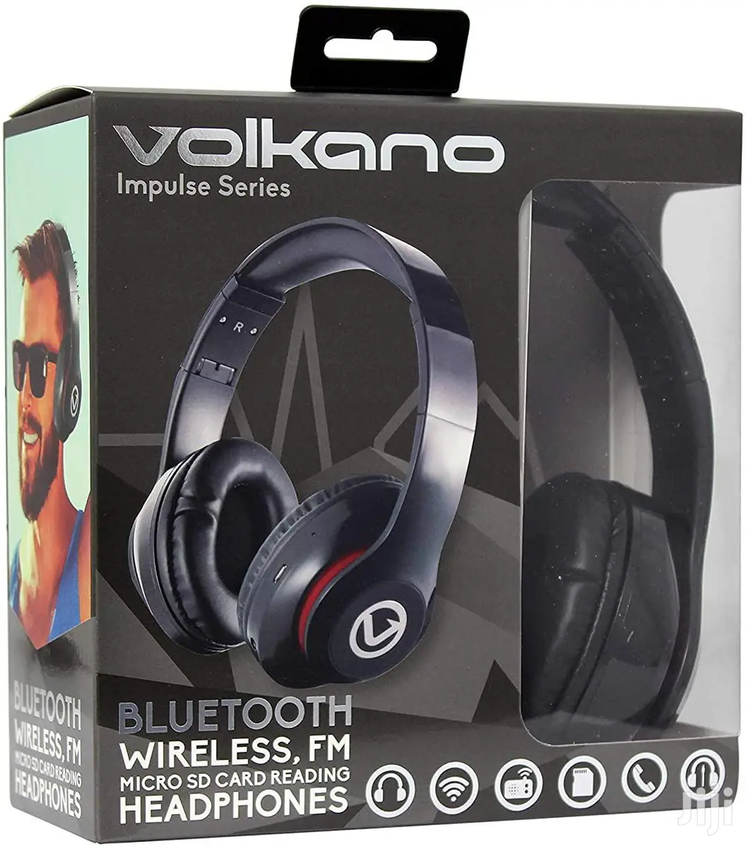 Volkano Impulse Series Over-ear Multi-function Bluetooth Headphones