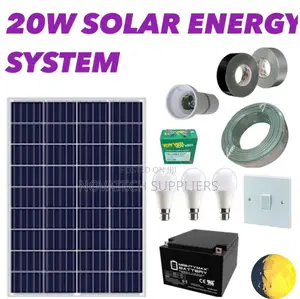 20W Solar Energy System Kit Dam