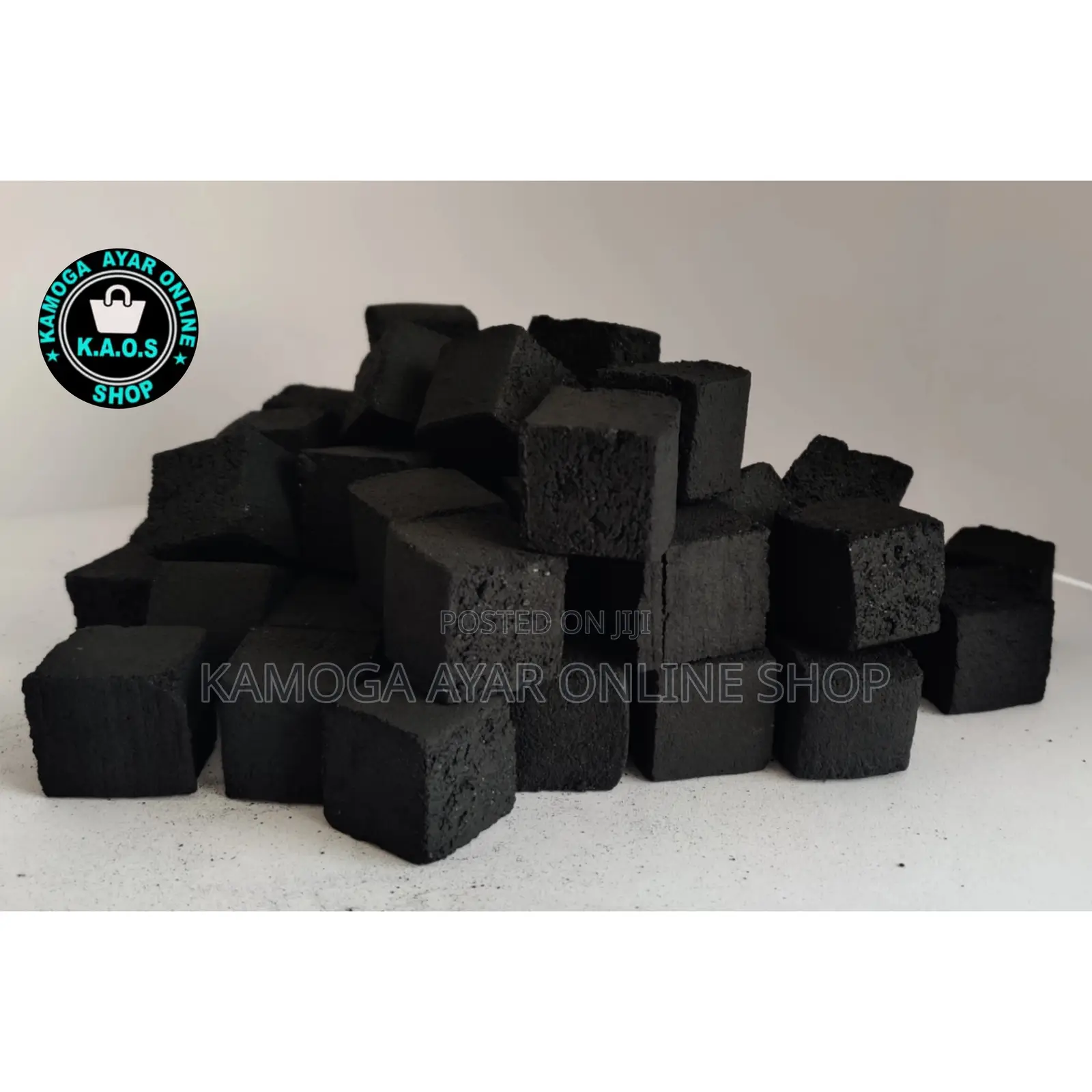 Shisha Coconut Shell Cubes Coal/Charcoal