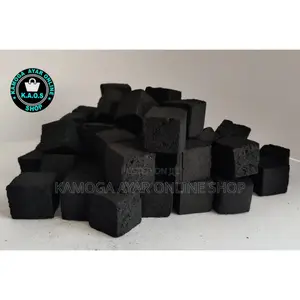Photo - Shisha Coconut Shell Cubes Coal/Charcoal