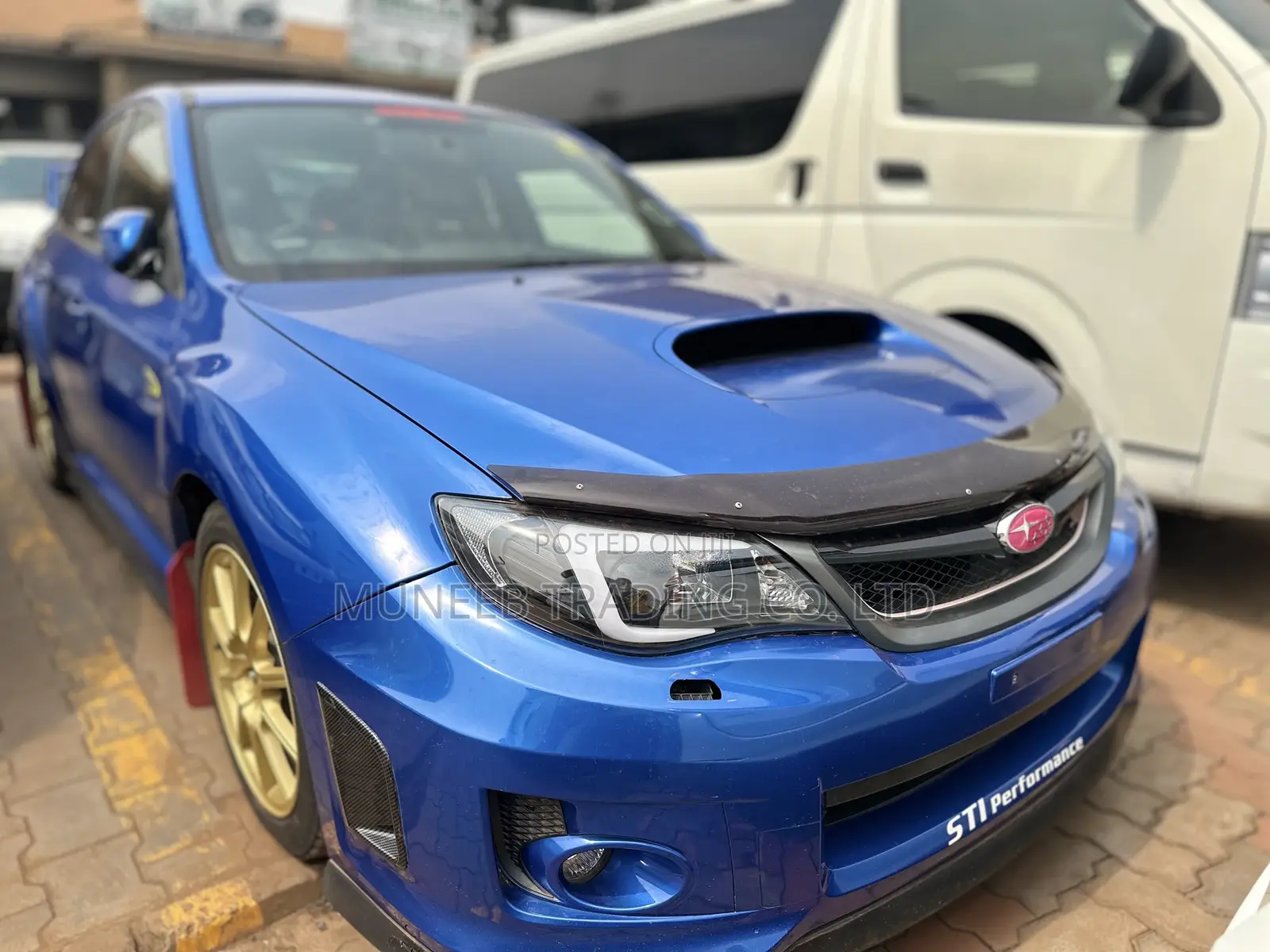 Subaru Impreza WRX Sedan STI Limited 2012 Blue