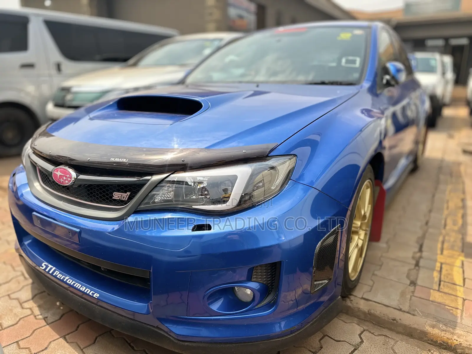 Subaru Impreza WRX Sedan STI Limited 2012 Blue