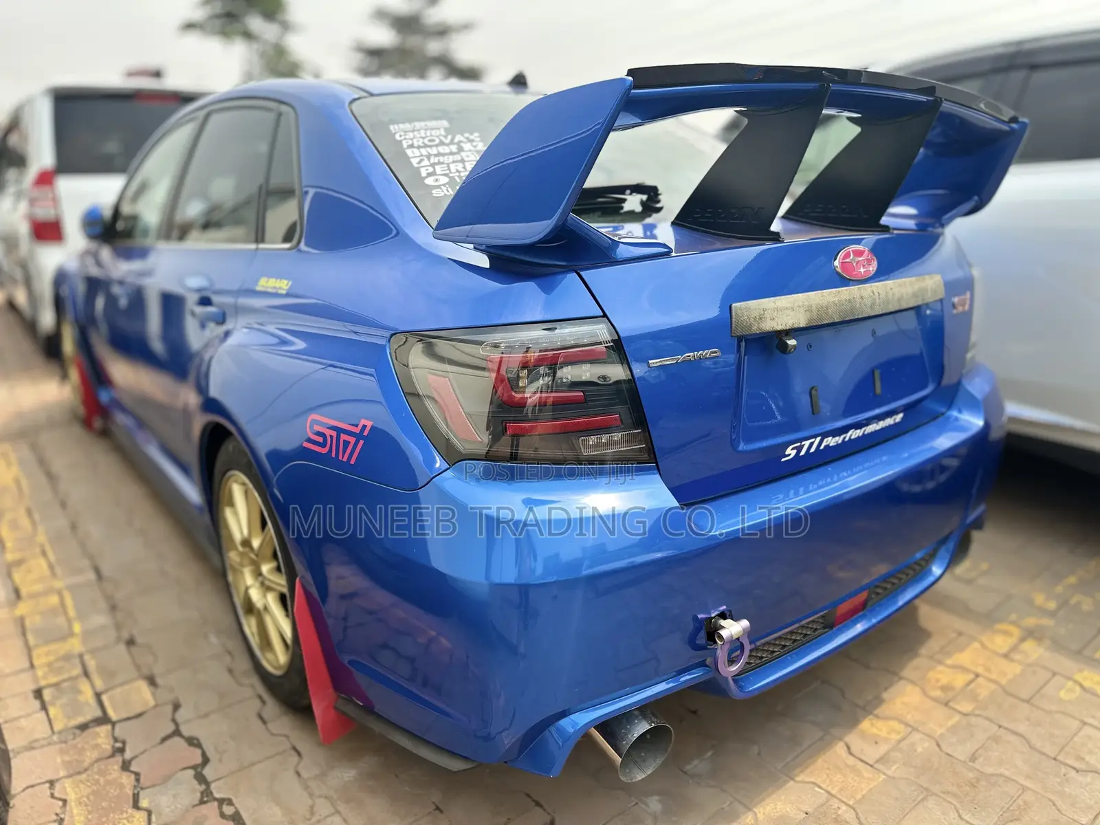 Subaru Impreza WRX Sedan STI Limited 2012 Blue