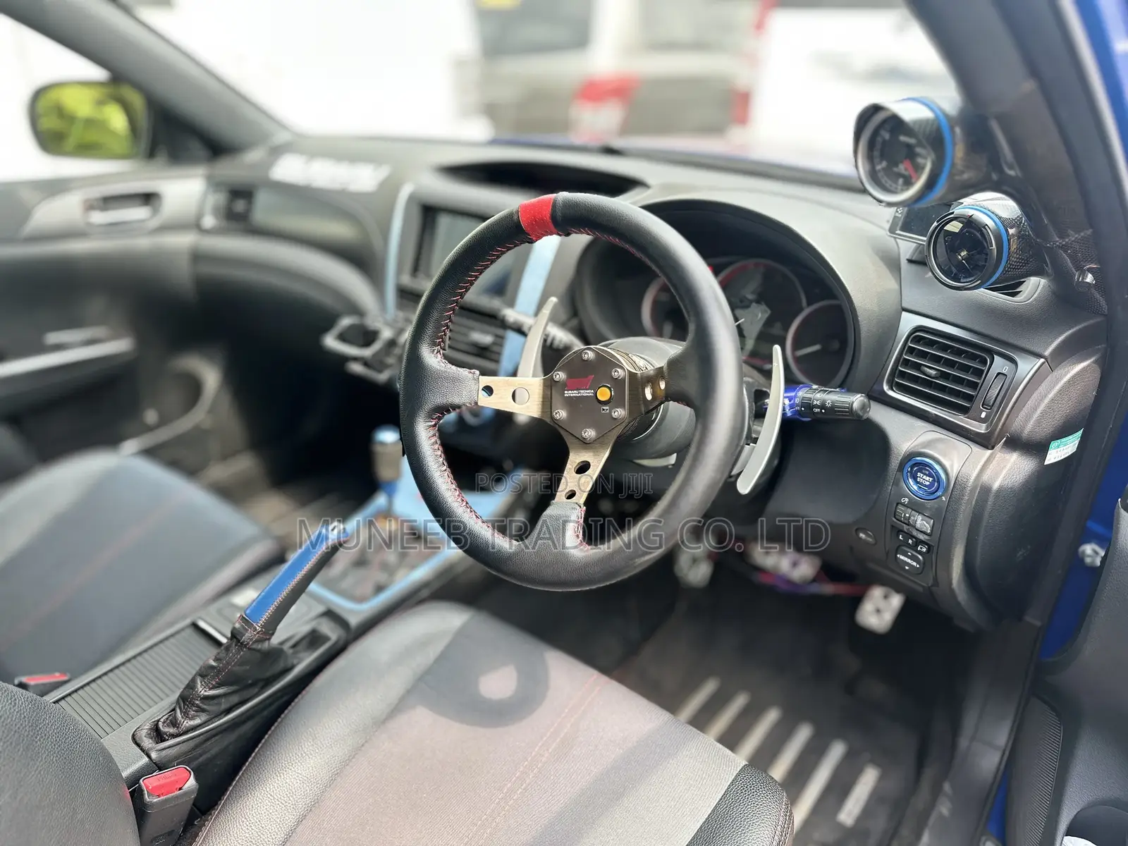Subaru Impreza WRX Sedan STI Limited 2012 Blue