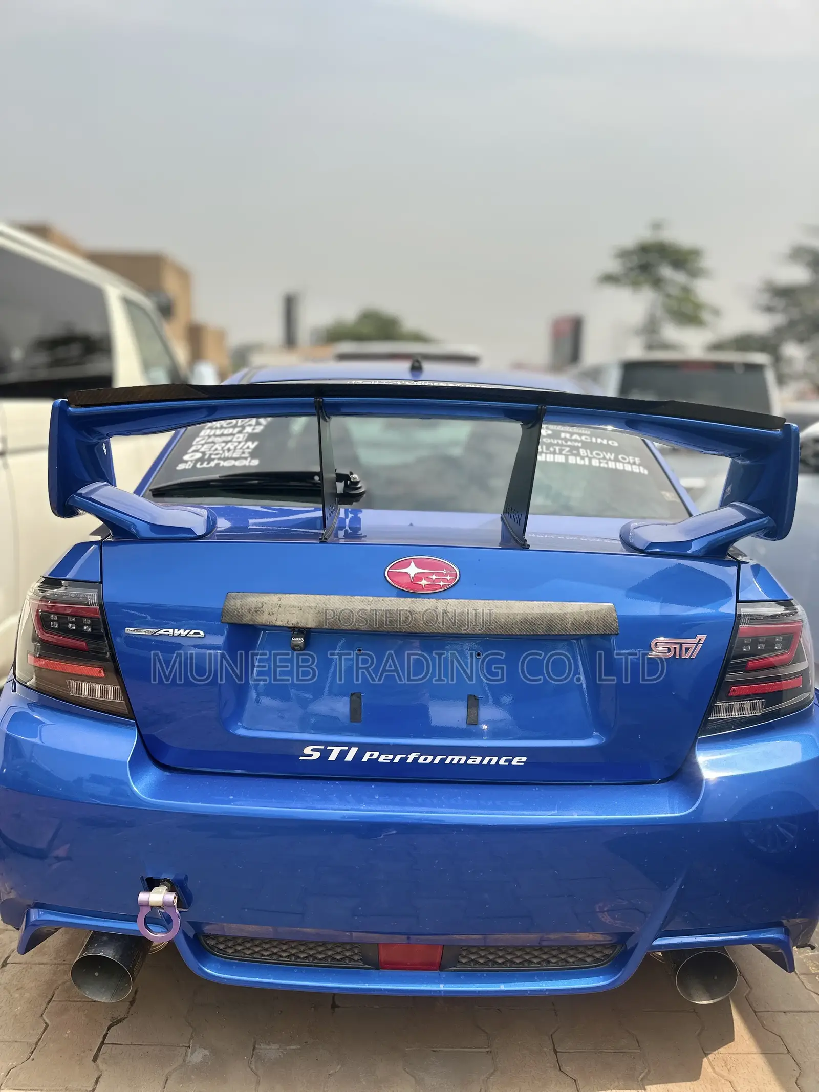Subaru Impreza WRX Sedan STI Limited 2012 Blue