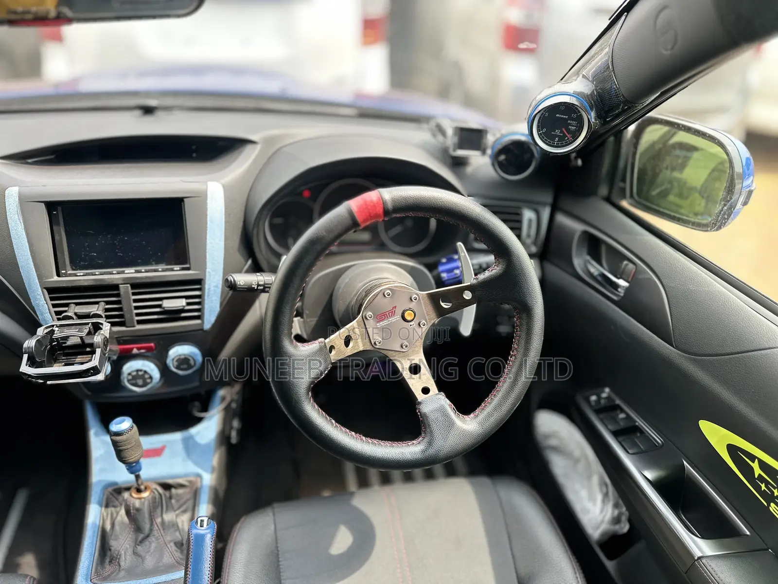 Subaru Impreza WRX Sedan STI Limited 2012 Blue
