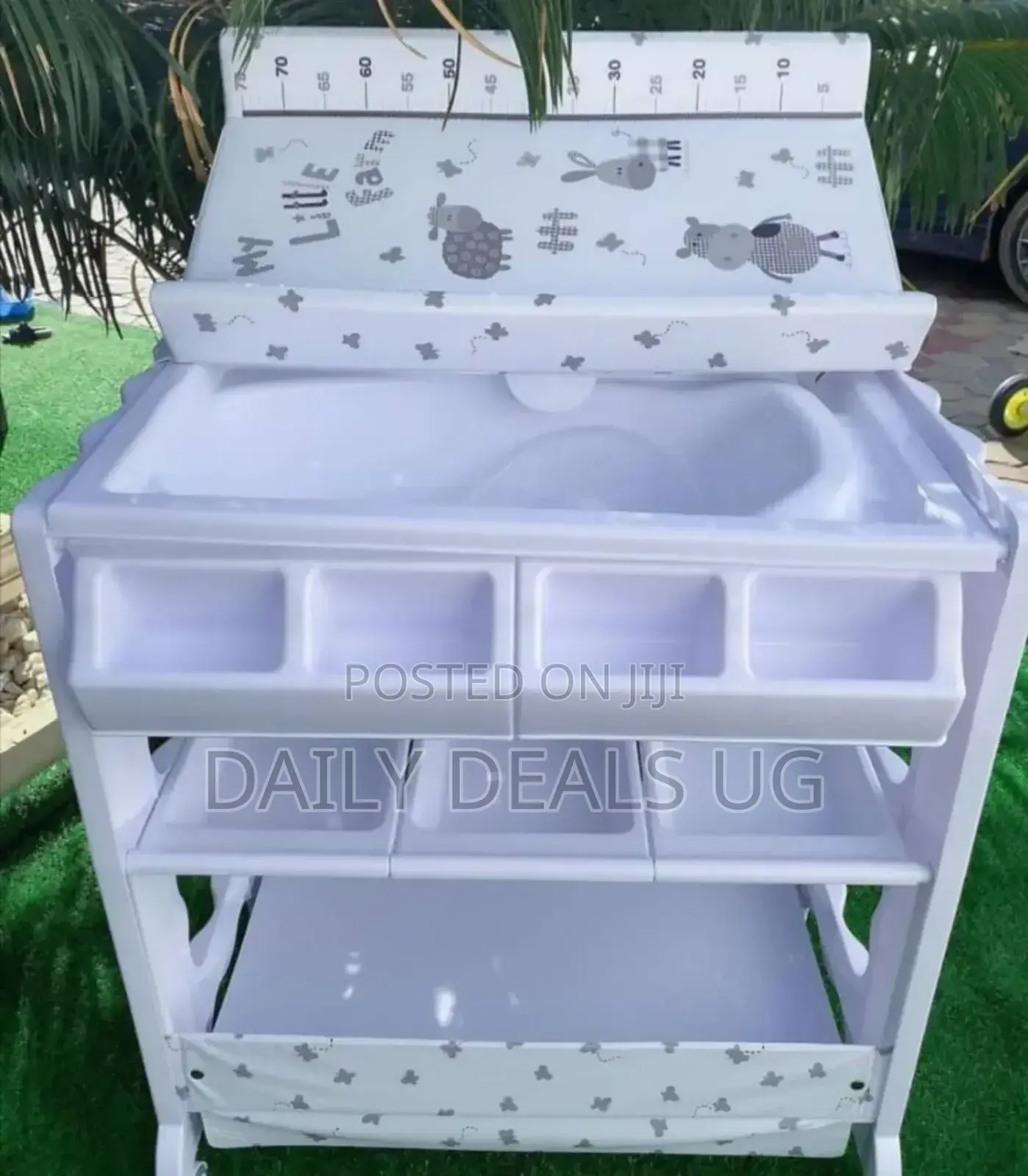 White BA Changing Table