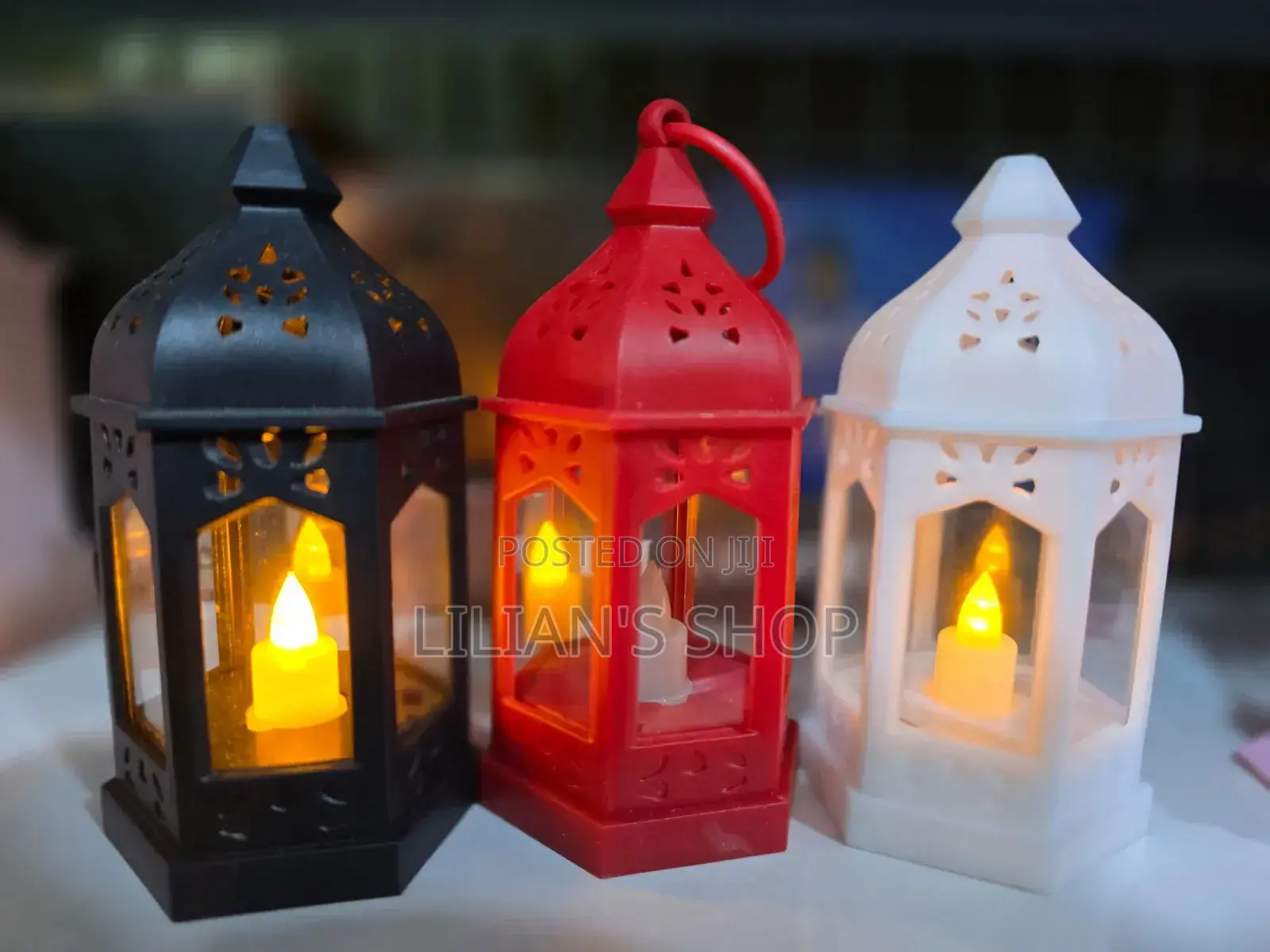 1pc Smokeless LED Candle Lantern