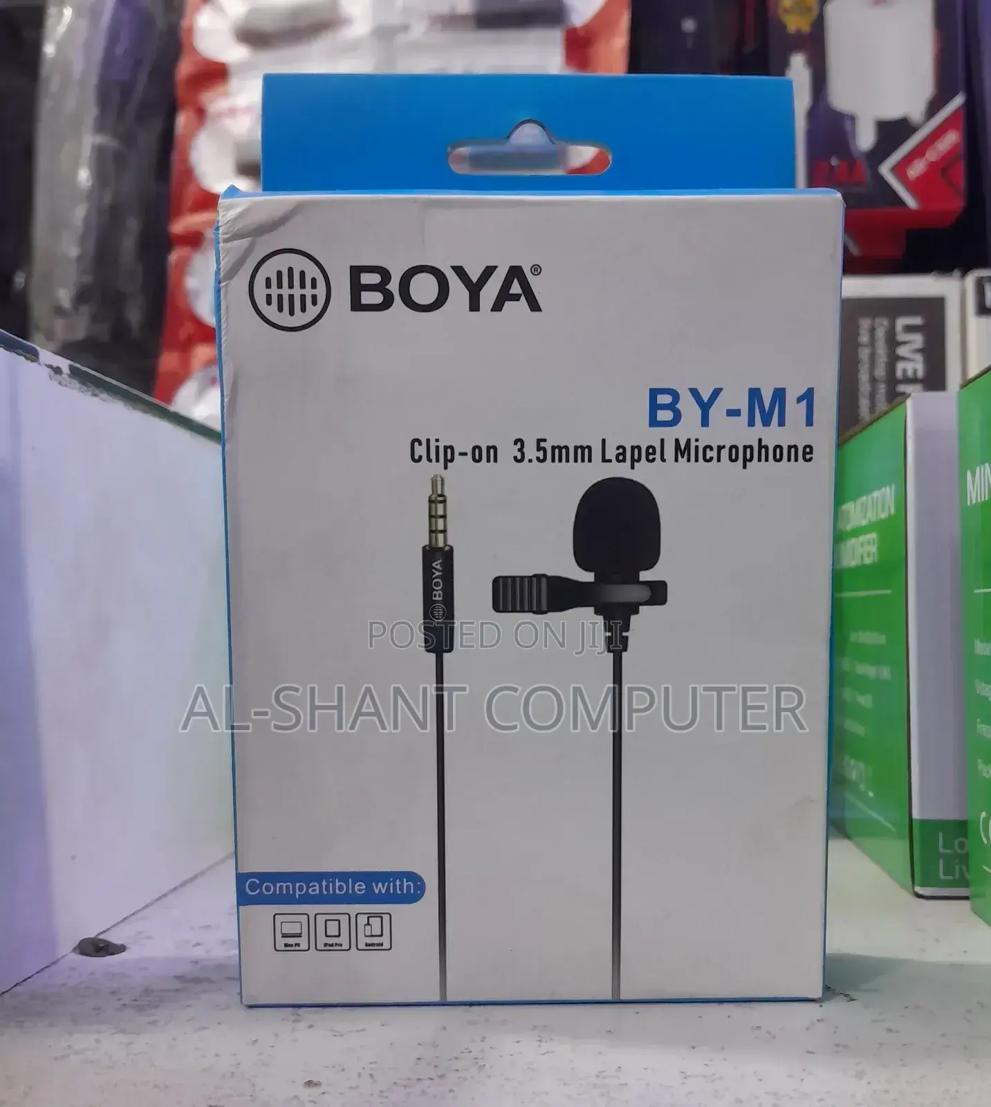 Boya by-M1 Microphone/Boya Lapel Mini Wired Microphone