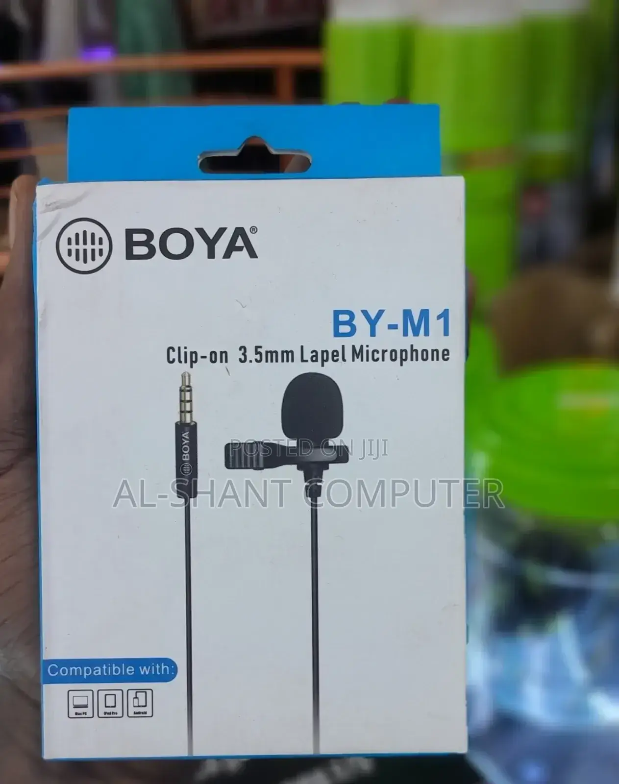 Boya by-M1 Microphone/Boya Lapel Mini Wired Microphone