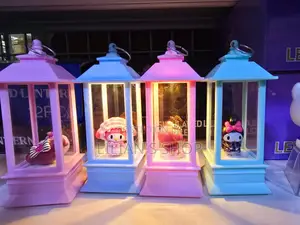 Mini Plastic LED Candle Latern