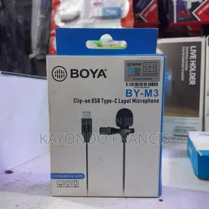 Photo - Boya by-M3 Microphone/ TYPE-C Lapel Microphone