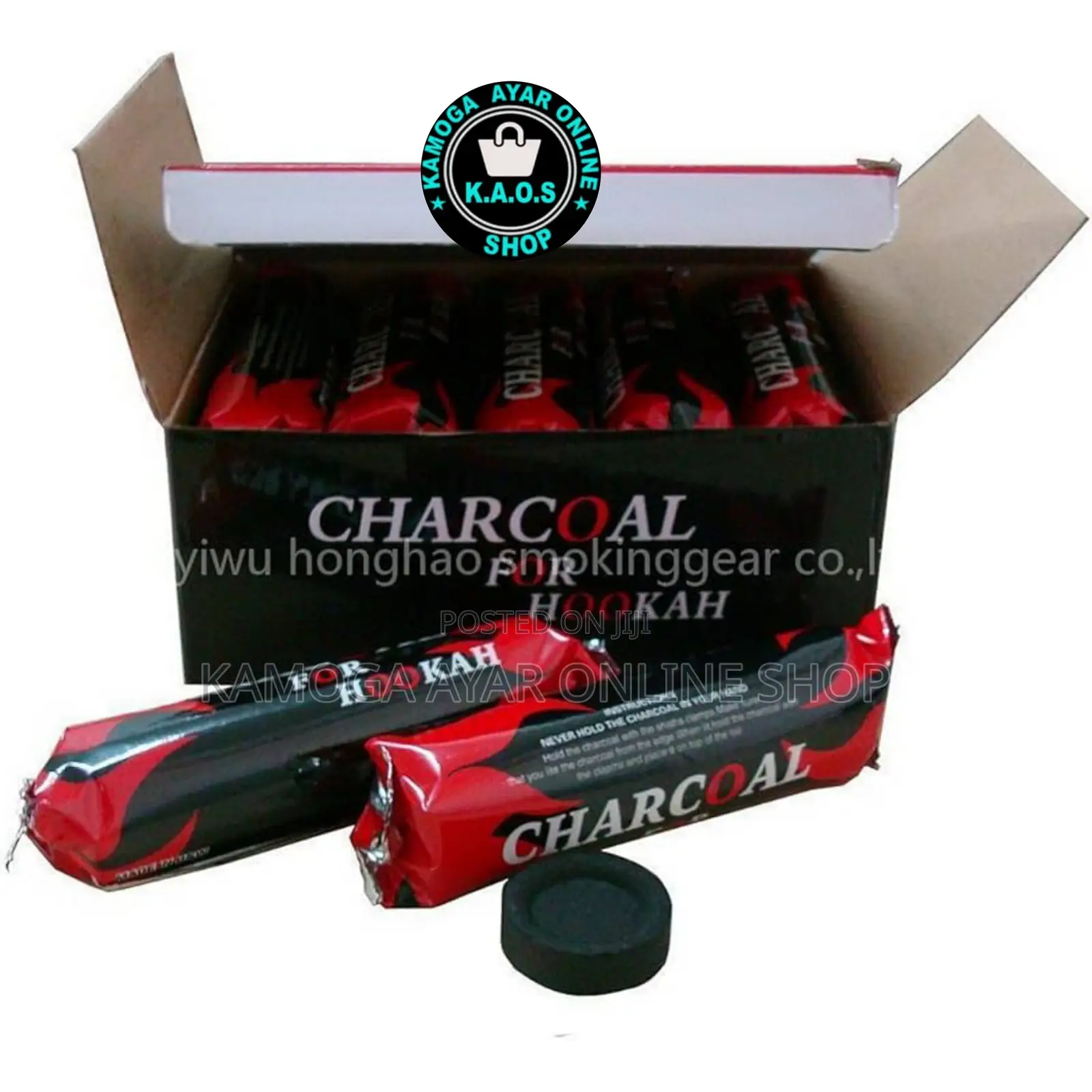 Shisha Hookah Charcoal/Coal Disk Briquettes