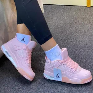 Quave Jordan 4s Ladies Sneakers