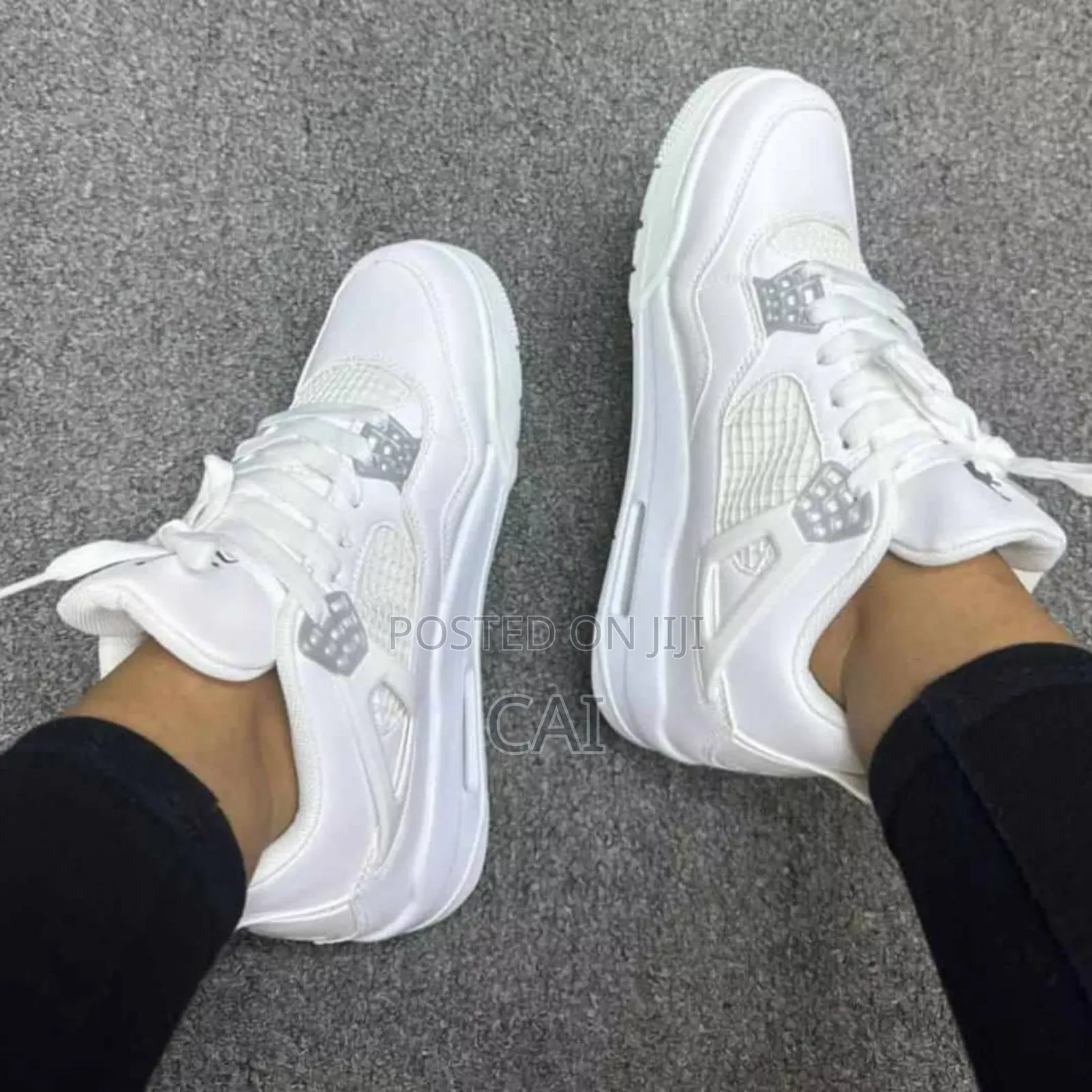 Uncut Jordan 4s Ladies Sneakers