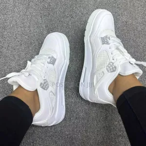 Uncut Jordan 4s Ladies Sneakers