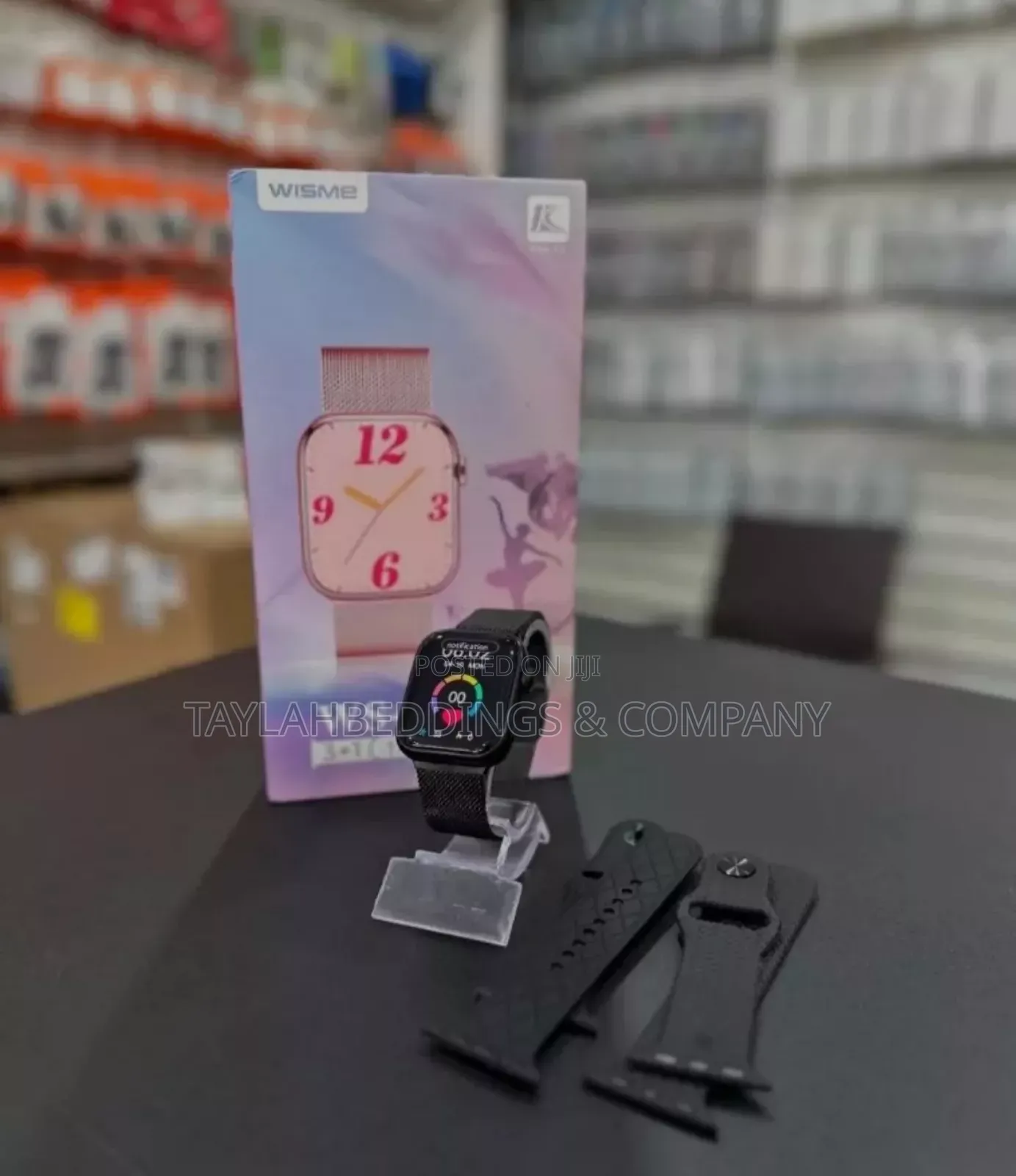 Wisme Mini Smartwatch 3 Strap Black