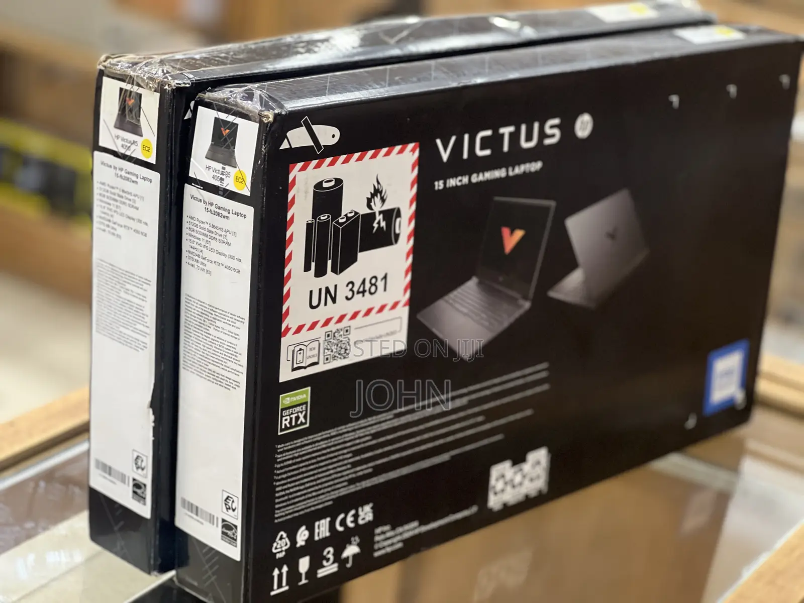 New Laptop HP Victus 15 8GB AMD Ryzen 5 SSHD (Hybrid) 500GB