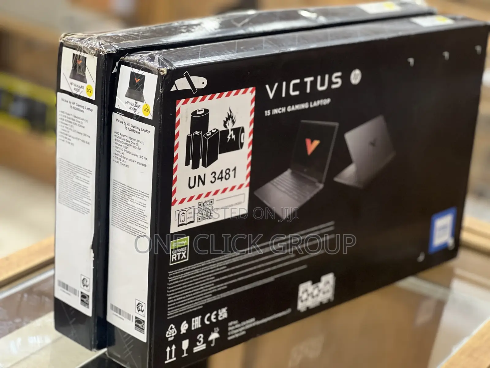 New Laptop HP Victus 15 8GB AMD Ryzen 5 SSHD (Hybrid) 500GB